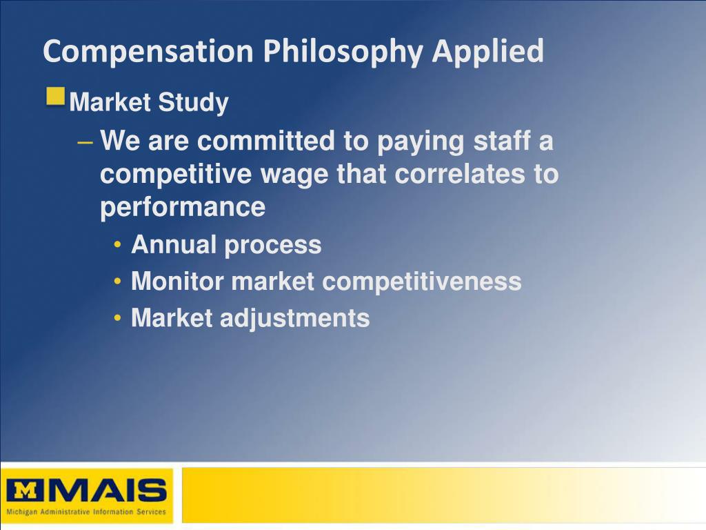 PPT - Compensation Philosophy PowerPoint Presentation, free