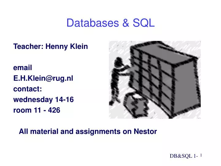 databases sql n.