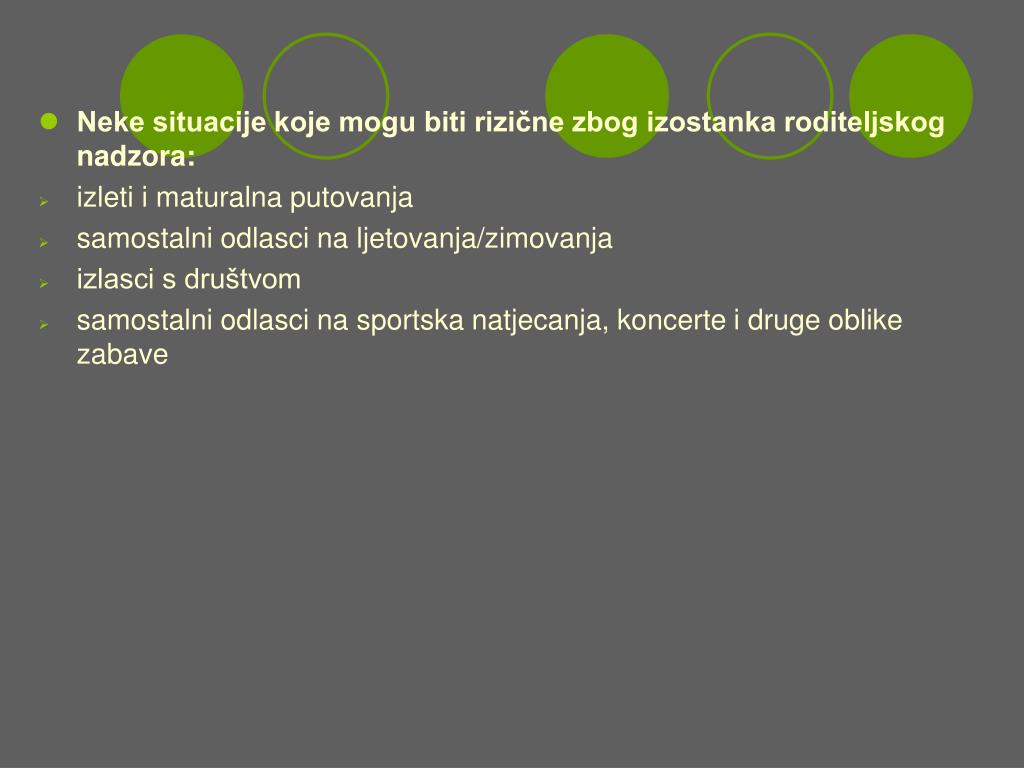 Roditeljski izlasci