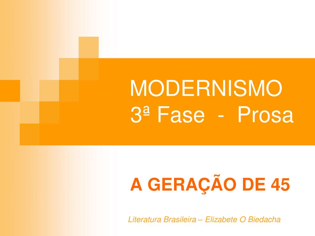 3 Série Literatura Modernismo, PDF, Poesia