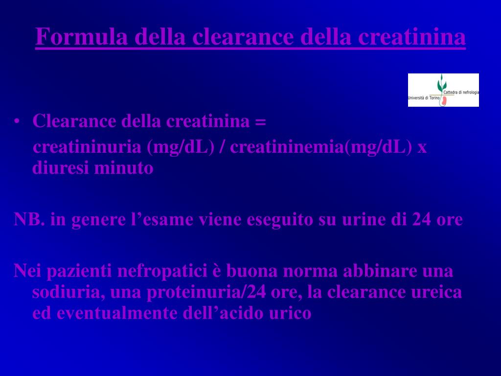 PPT - FORMULE UTILI IN NEFROLOGIA PowerPoint Presentation, free download -  ID:904620