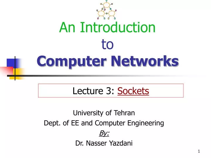 an introduction to computer networks n.