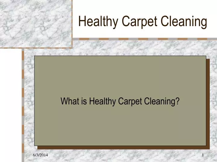 healthy carpet cleaning n.