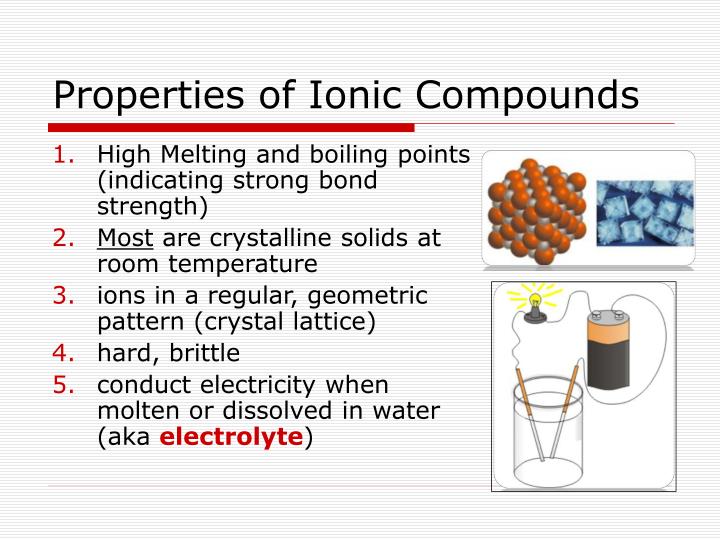 PPT IONIC COMPOUNDS PowerPoint Presentation ID907550