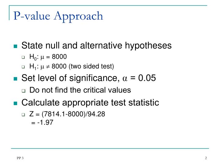 arithmetic mean and five step p value approach Using the price-to-earnings harmonic mean to improve firm valuation estimates to value a firm is the comparables approach this arithmetic mean p/e value. arithmetic mean and five step p value approach Using the price-to-earnings harmonic mean to improve firm valuation estimates to value a firm is the comparables approach this arithmetic mean p/e value.