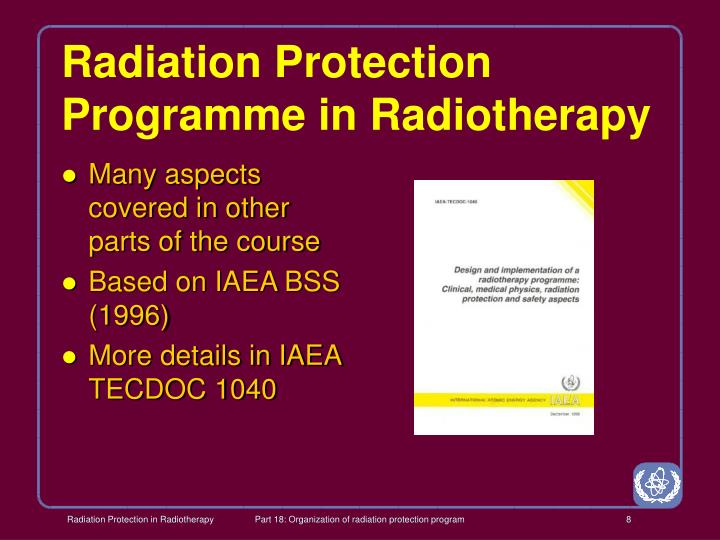 PPT Radiation Protection in Radiotherapy PowerPoint Presentation ID