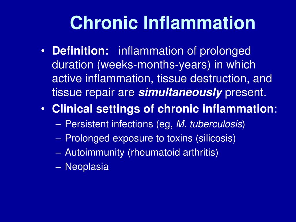 PPT  First Foundations in Pathology, Part 2 Acute and Chronic
