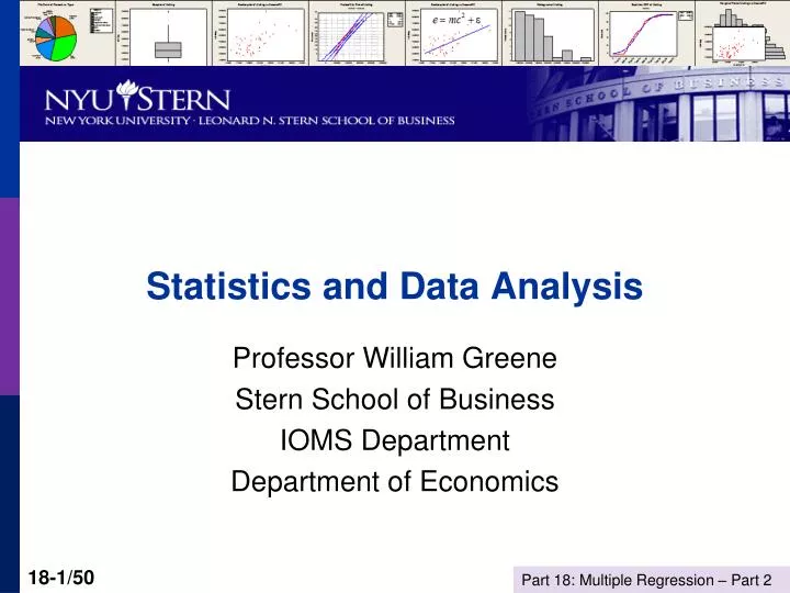 PPT - Statistics and Data Analysis PowerPoint Presentation, free ...