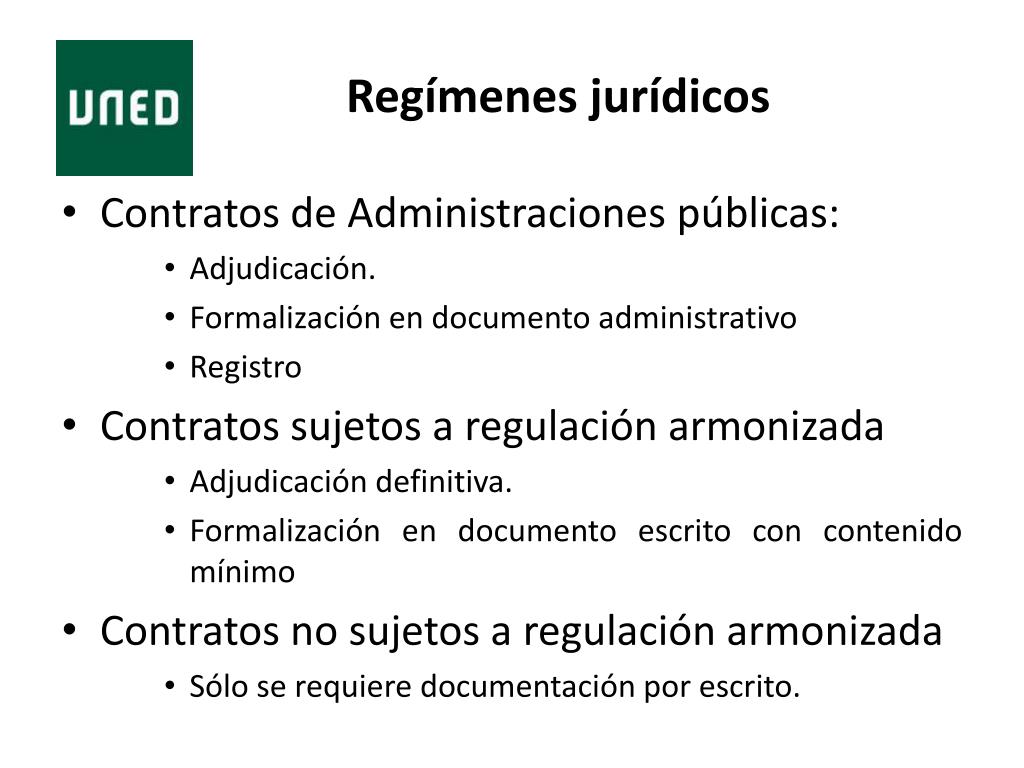PPT - Esquemas del Capítulo IV La adjudicación de los contratos ...