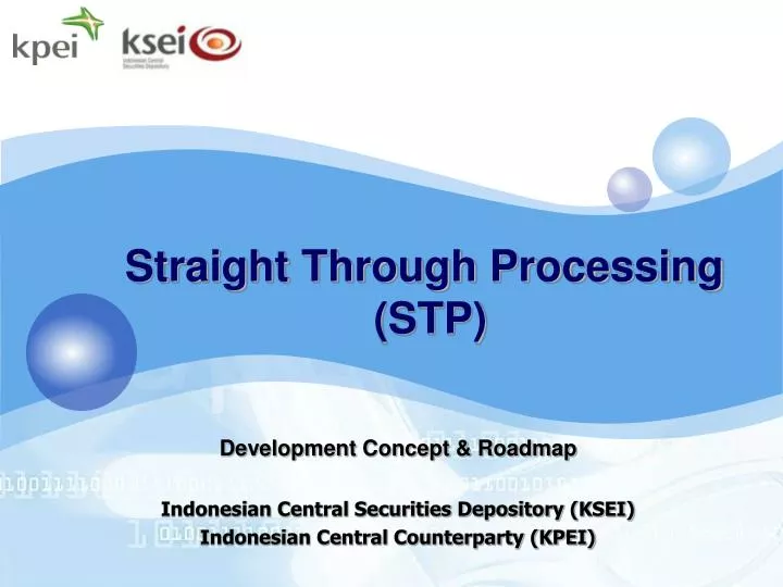 Straight through processing forex