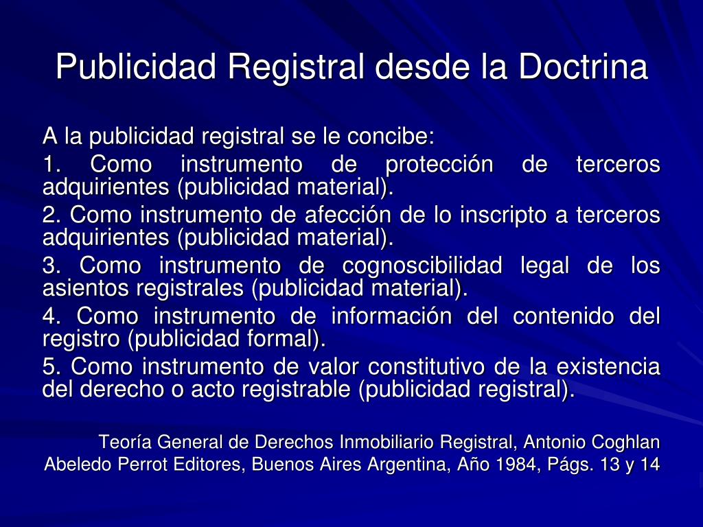 PPT - PUBLICIDAD REGISTRAL: ¡Todo parece igual! Profesor Jorge Ortiz Pasco  PowerPoint Presentation - ID:914692