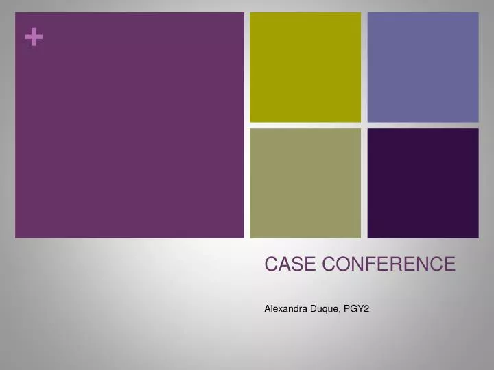 case conference n.