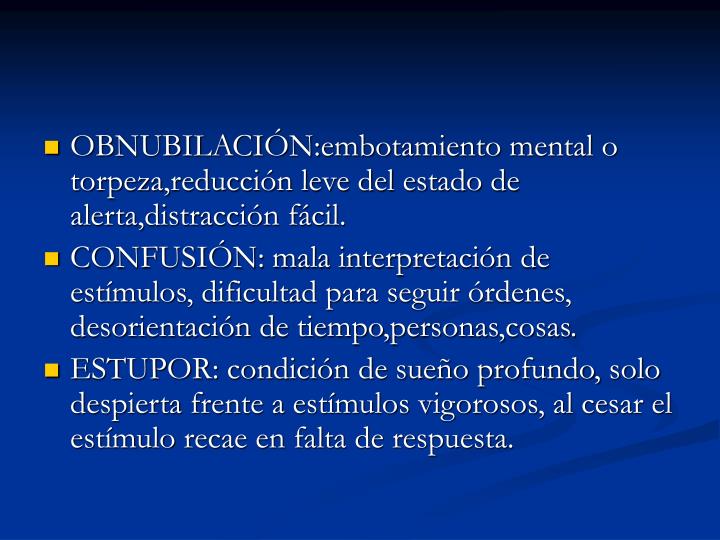 PPT ESTADO DE COMA PowerPoint Presentation ID915269
