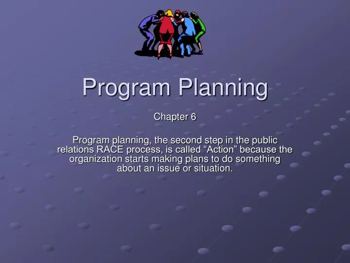 program planning n.