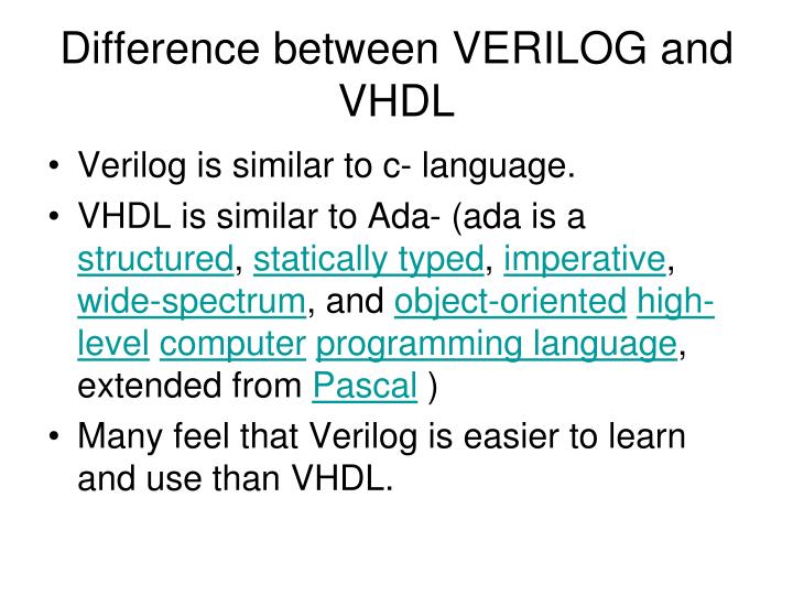 PPT - INTRODUCTION TO VERILOG HDL PowerPoint Presentation - ID:917639