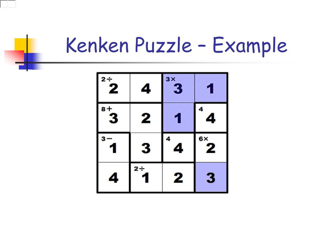 Kenken Puzzle Example With Explanation At Rory Birch Blog Kenken Puzzle Example With Explanation At Rory Birch Blog