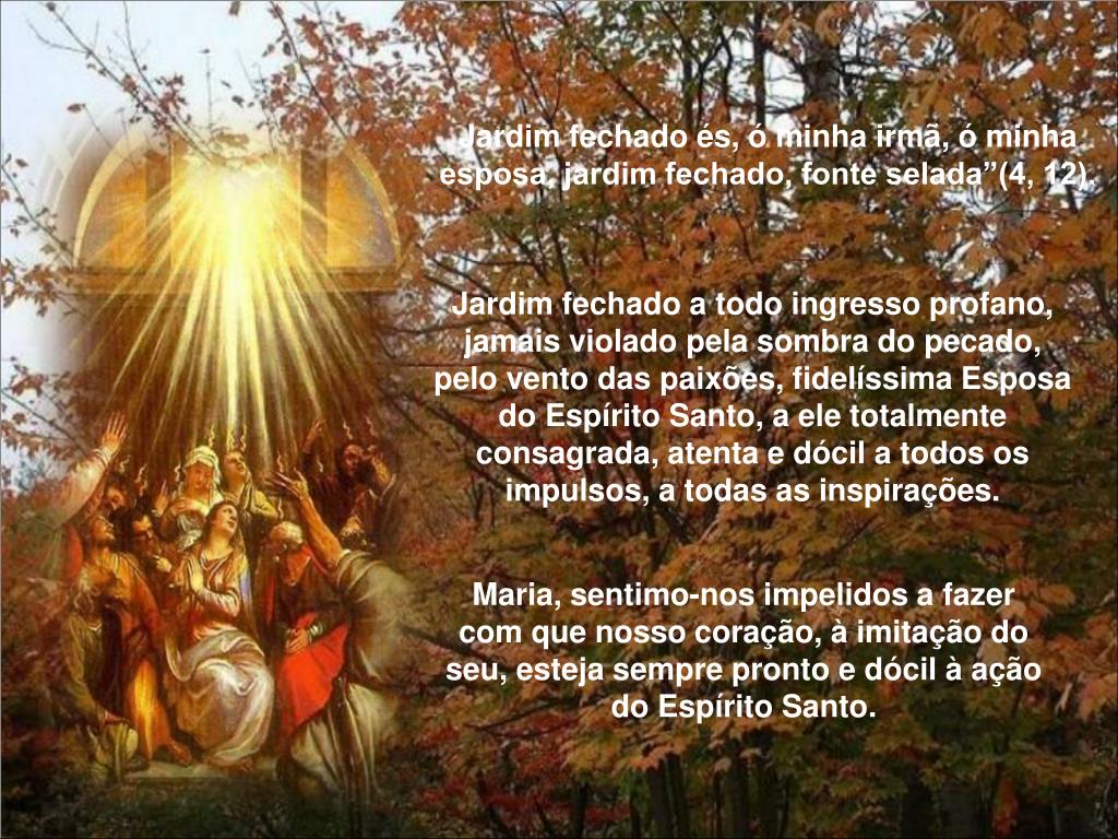 PPT - Maria, Esposa do Espírito Santo PowerPoint Presentation, free  download - ID:920366