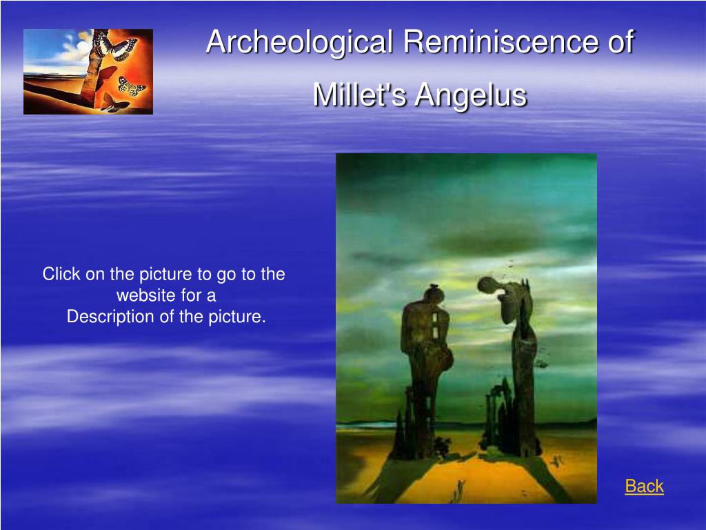 Archeological Reminiscence of Millet's Angelus
