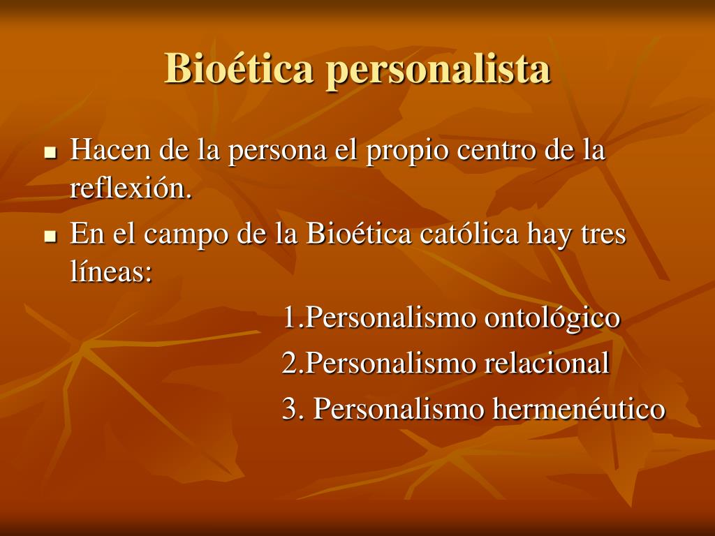 PPT - TEORÍAS Y PARADIGMAS ÉTICOS EN BIOÉTICA II PowerPoint Presentation -  ID:923681