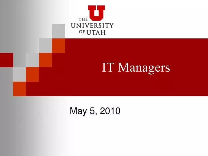 it managers n.