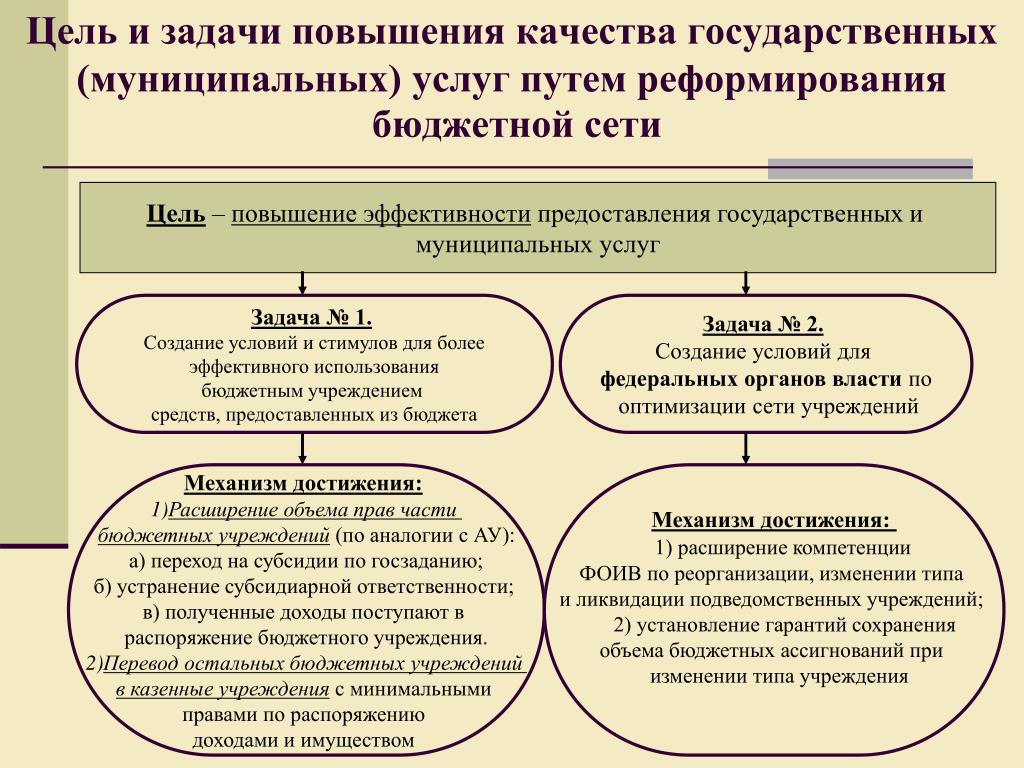 Подведомственные организации. Цели и задачи государственного и муниципального. Цель государственных учреждений. Цели создания бюджетного учреждения. Государственные учреждения цели задачи.