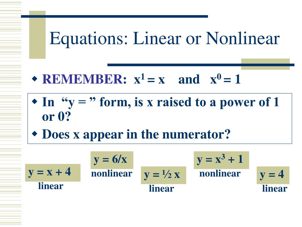 PPT - Linear and Nonlinear Functions PowerPoint Presentation, free Throughout Linear And Nonlinear Functions Worksheet
