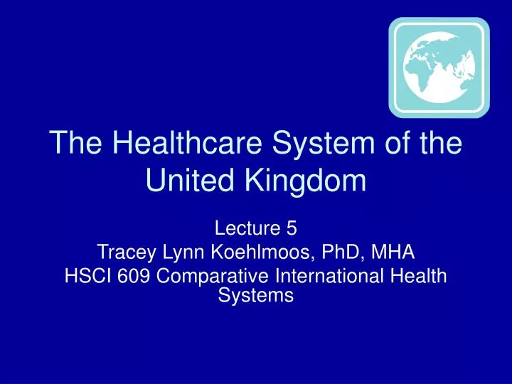 the healthcare system of the united kingdom n.