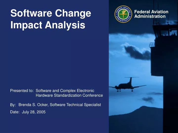 software change impact analysis n.
