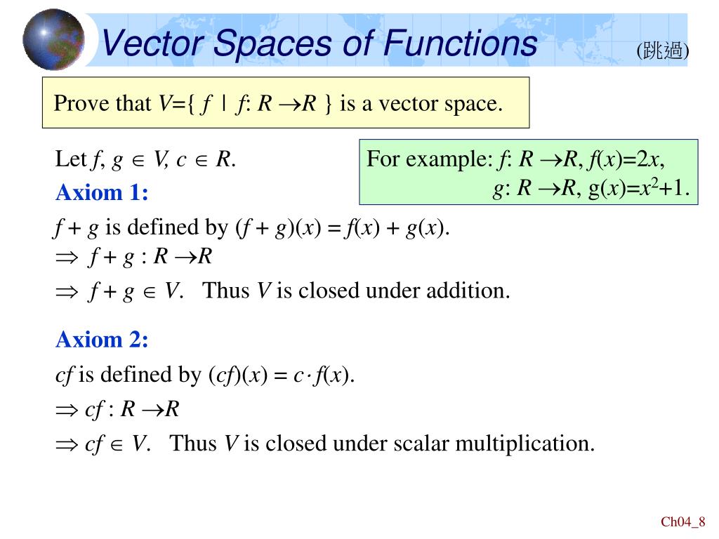 Ppt Chapter 4 General Vector Spaces Powerpoint Presentation Free Download Id 9314
