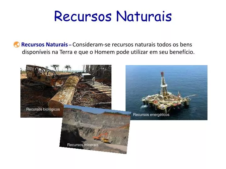 recursos naturais n.