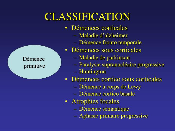 PPT - Maladie d’Alzheimer et autres démences PowerPoint Presentation