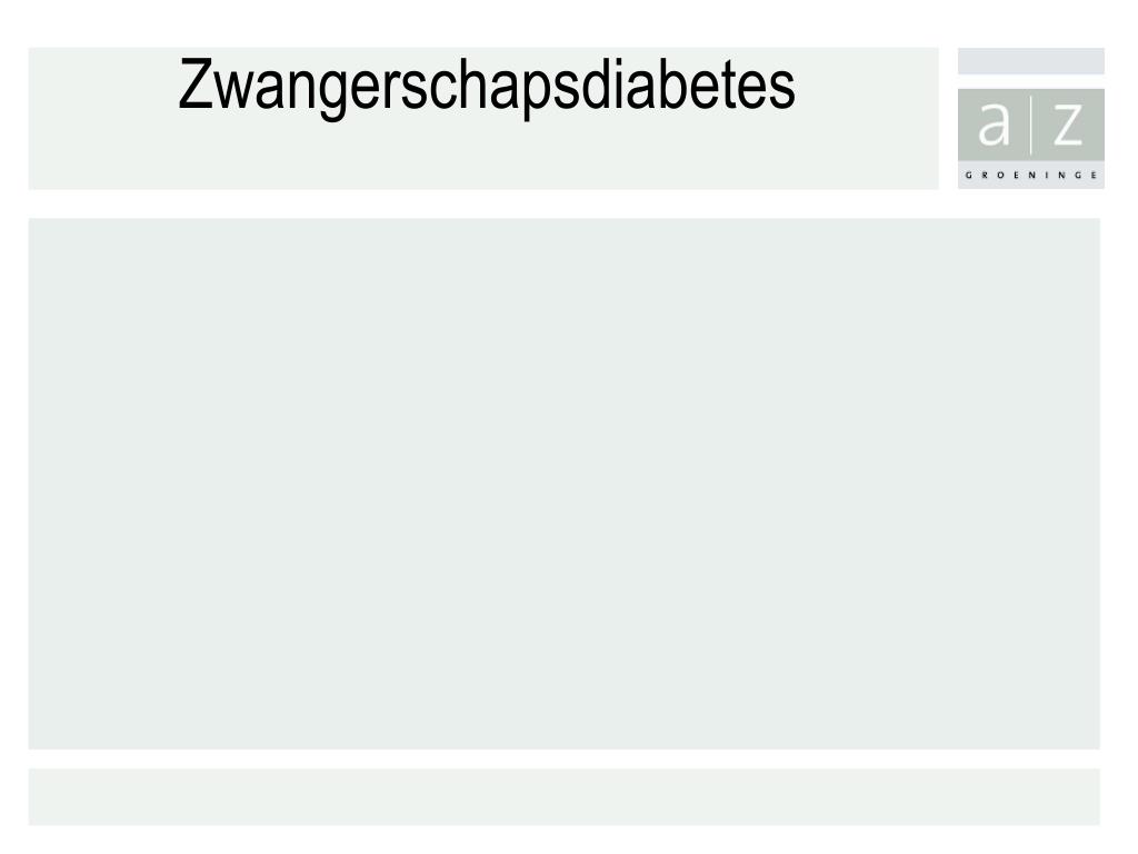 de 5de ziekte en zwangerschapsdiabetes