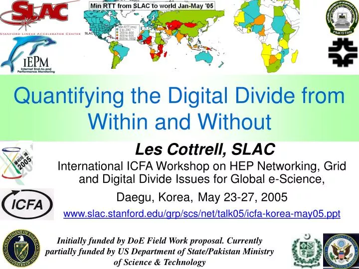 quantifying the digital divide from within and without n.