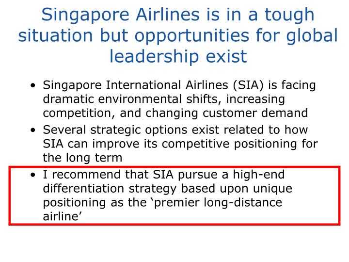 leadership styles at singapore airlines Standardization, low maintenance costs and outsourcing of non-core tasks has enabled singapore airlines to build a repeatable model for success. leadership styles at singapore airlines Standardization, low maintenance costs and outsourcing of non-core tasks has enabled singapore airlines to build a repeatable model for success.