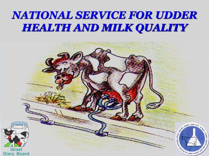 national service for udder health and milk quality n.