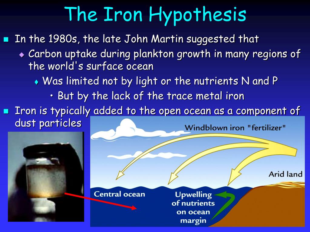 iron hypothesis definition geography