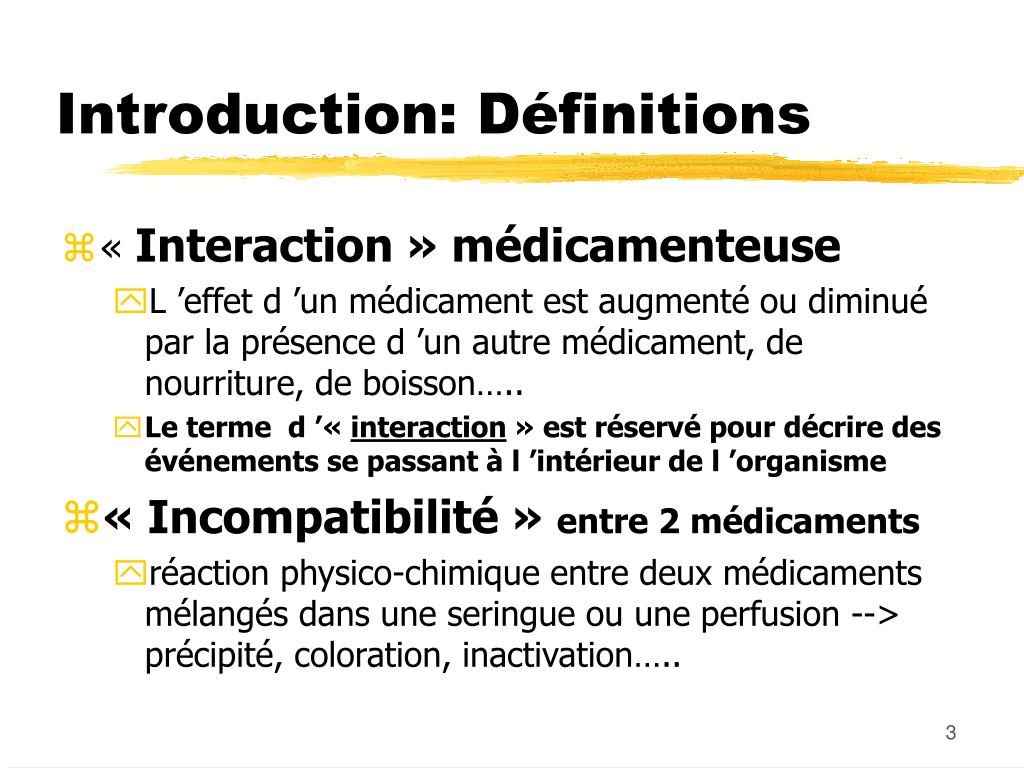Ansm interactions médicamenteuses