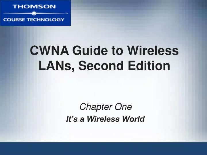 cwna guide to wireless lans second edition n.