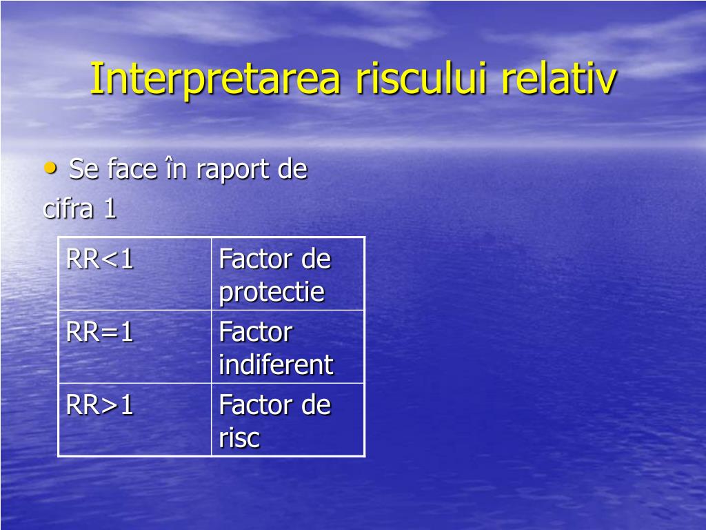 Transfer Area Riscului PPT - STUDIILE EPIDEMIOLOGICE PowerPoint Presentation, free download ...