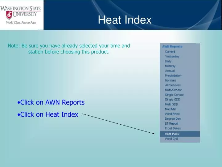 heat index n.