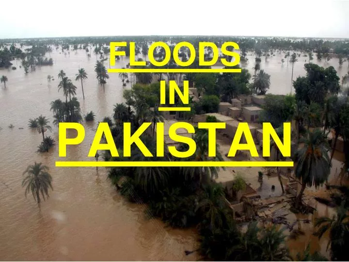 floods in pakistan n.