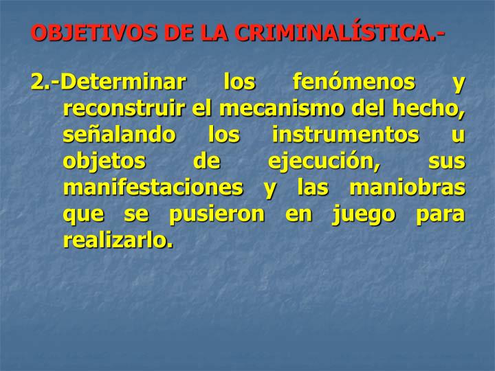 PPT - CRIMINALISTICA FORENSE PowerPoint Presentation - ID:946116