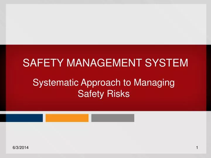 PPT - SAFETY MANAGEMENT SYSTEM PowerPoint Presentation, free download