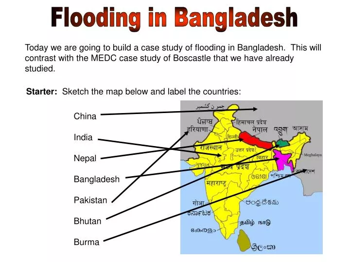 bangladesh flood 2007 case study