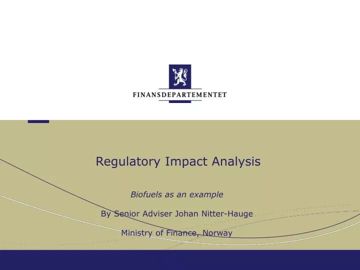 PPT - Regulatory Impact Analysis PowerPoint Presentation, Free Download ...