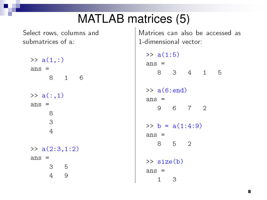 PPT - Introduction to MATLAB PowerPoint Presentation, free download ...