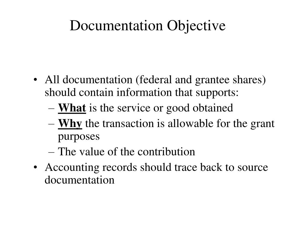 Objectives Of Document Control