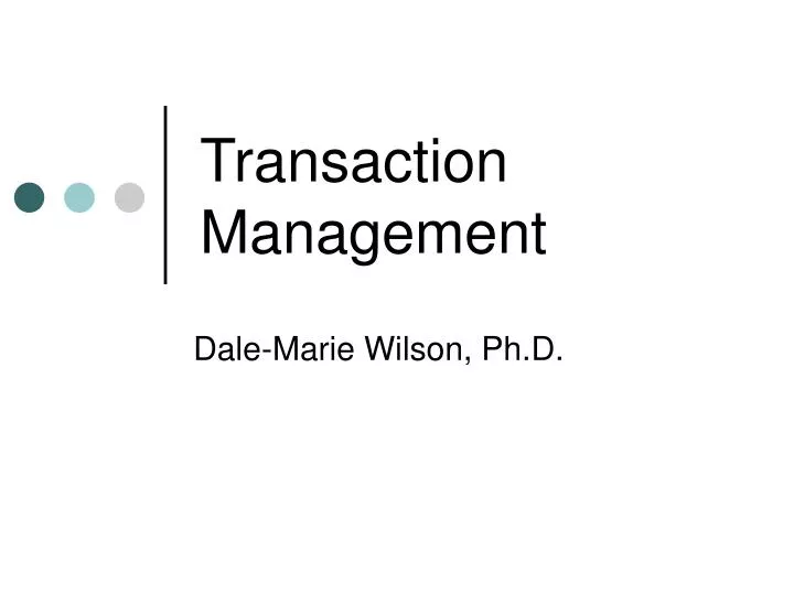 financial transaction management financial transaction management