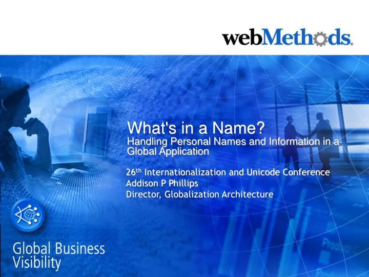 what s in a name handling personal names and information in a global application n.