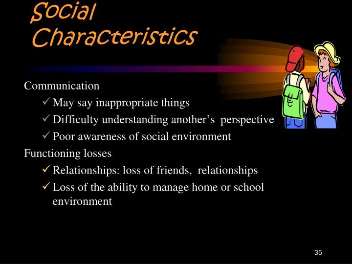 The Hidden Comunicators Characteristics Of A Social